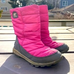 SOREL Little Girls waterproof  boots size 12
